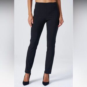 New Franne Golde All-Season Tapered Pant Black NWT Business Casual Women’s Large